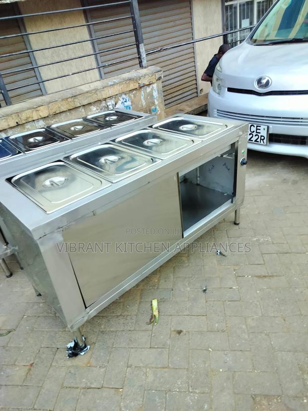 Stainless Steel 4 Pan Full Bain Marie - thumbnail 2