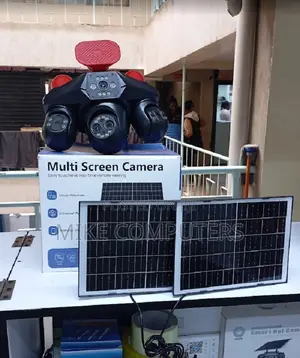 4 Lens Solar 4g CCTV Camera – Wireless PTZ Security System