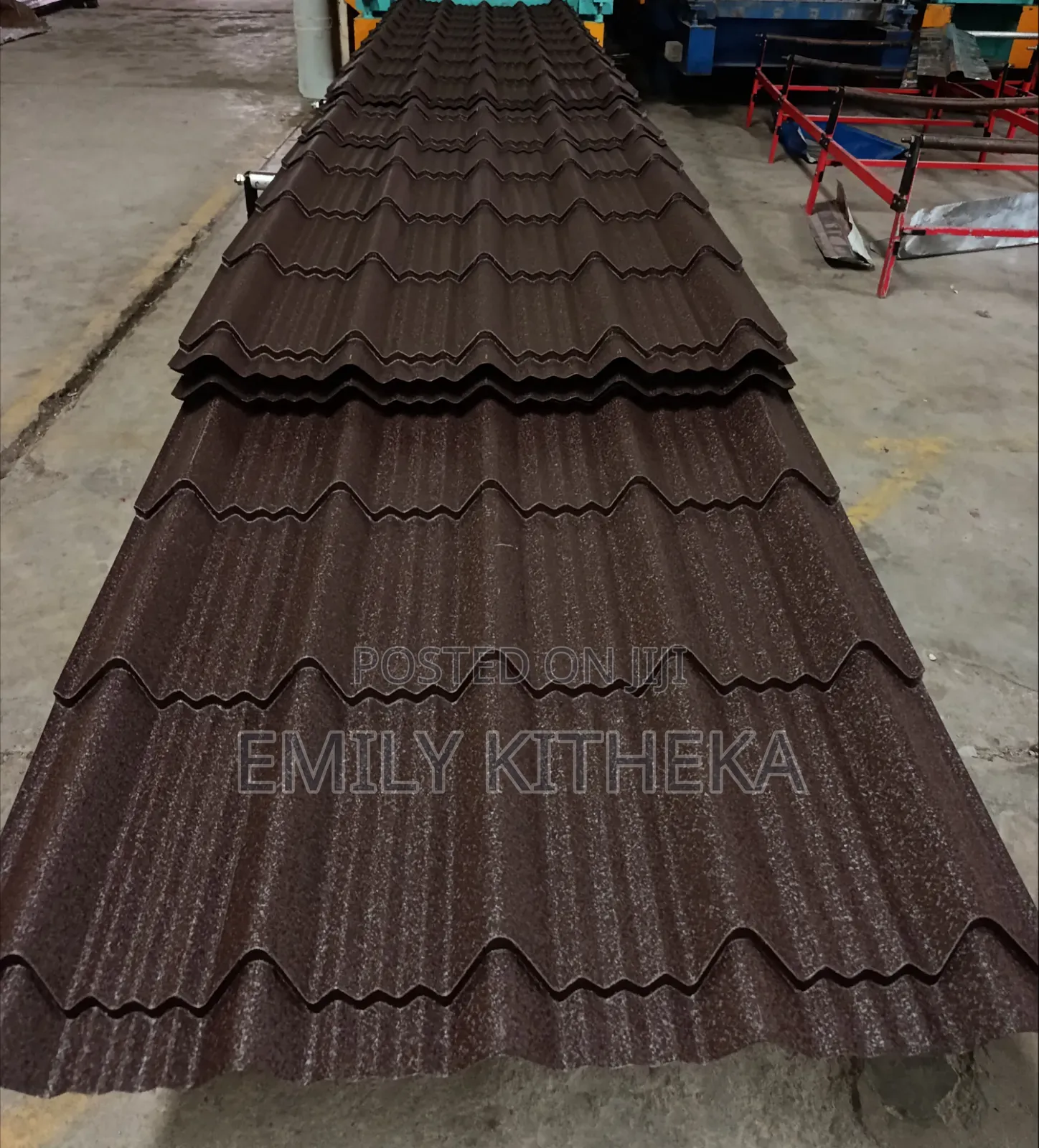 Versatile Matte Mabati . Brown Colour