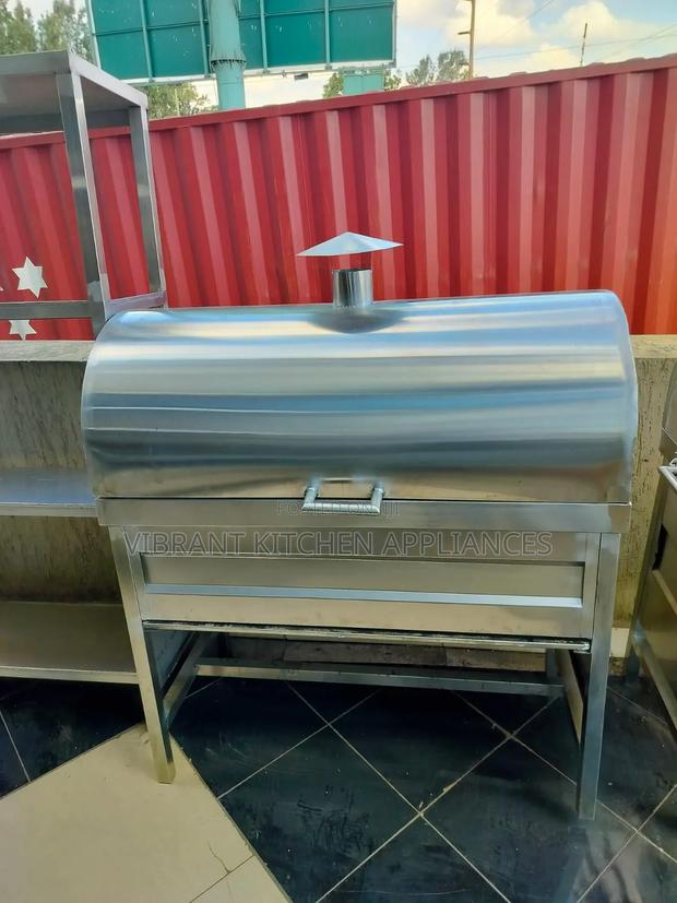 Stainless Steel Barbecue Grill - main view