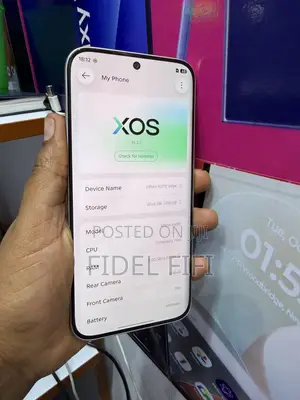 Infinix Note Edge 256 GB Gray