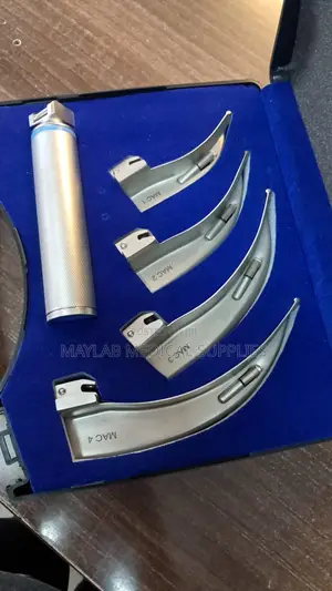 Laryngoscope 4 Set – Medical Intubation Airway Management Kit