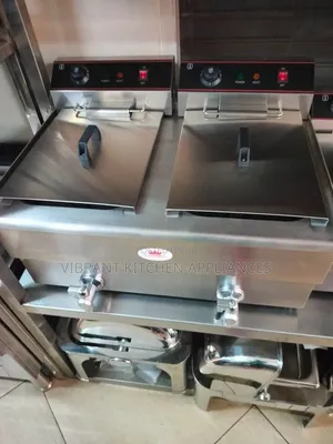 Double Deep Fryer — 17L + 17L