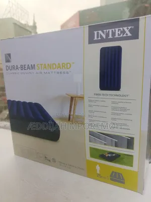 INTEX Dura-Beam Standard Classic Downy Air Mattress (3by 6) | Fiber