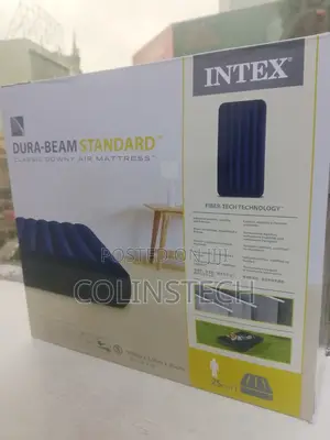 INTEX Dura-Beam Standard Classic Downy Air Mattress (3by 6) | Fiber
