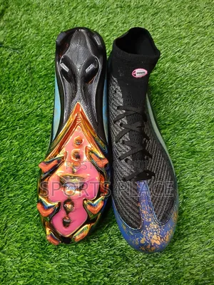 Airzoom Superfly 10 X Airmax95 Black Combo Football Cleats