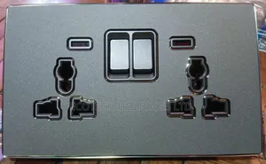 Gray Universal Twin Sockets X6