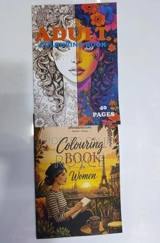 Adult Colouring Book - main view