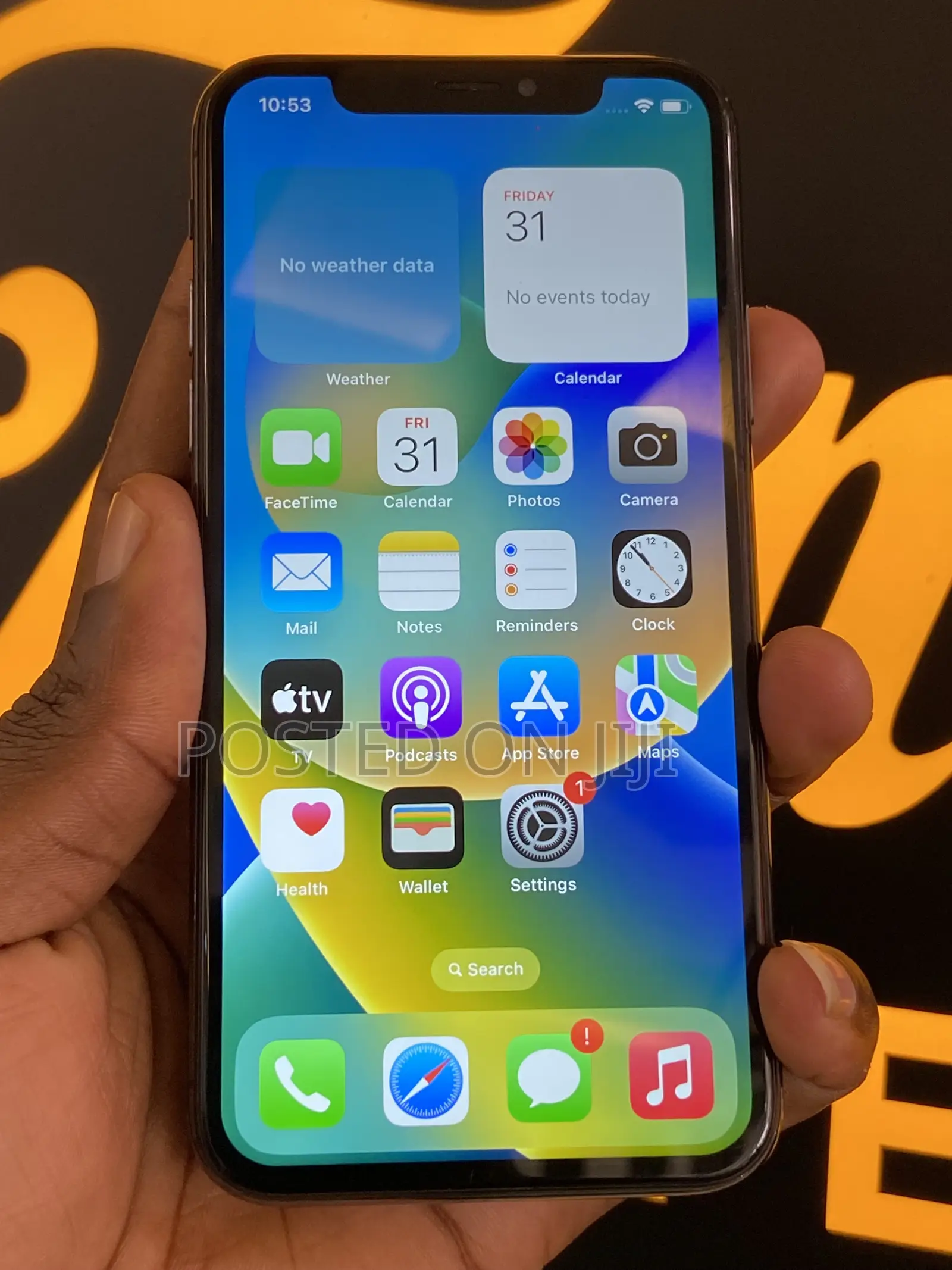 Apple iPhone X 256 GB Black