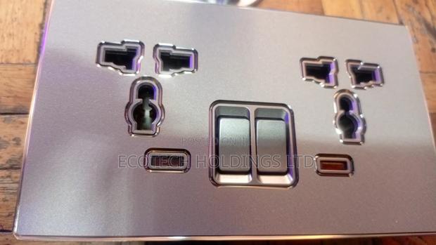 Gray Universal Twin Sockets X6 - thumbnail 2