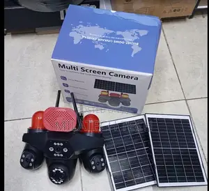 Solar Powered 4G 4 Lens Camera for Home Farm Business