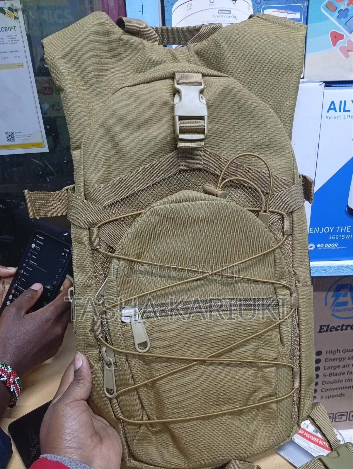 Tactical Hydration Camel Backpack With 3l Water Bladder Capacity: 25l