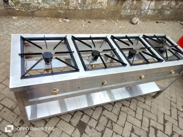4 Burner High Pressure Gas Cooker
