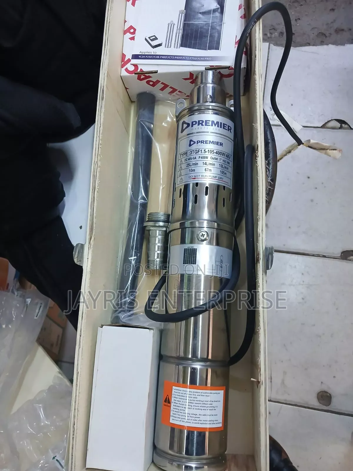 Submersible Solar Water Pump