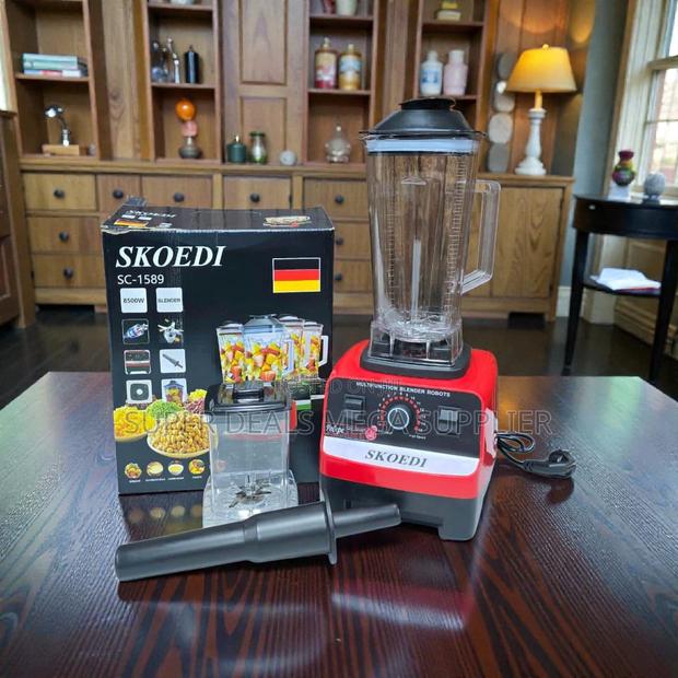 Fast Smoothie Silver Crest 2-in-1 Double Cup Blender and Grinder - thumbnail 2