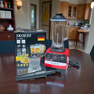 Fast Smoothie Silver Crest 2-in-1 Double Cup Blender and Grinder
