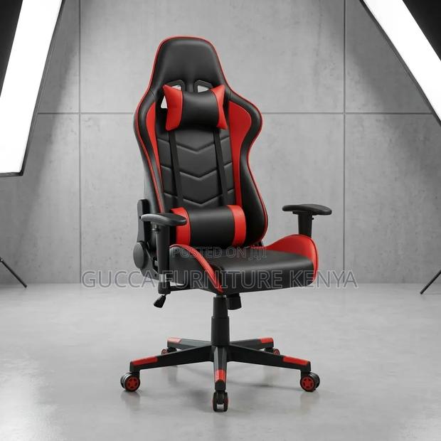 Leather Red Gaming Chair. - thumbnail 5