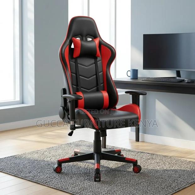Leather Red Gaming Chair. - thumbnail 7