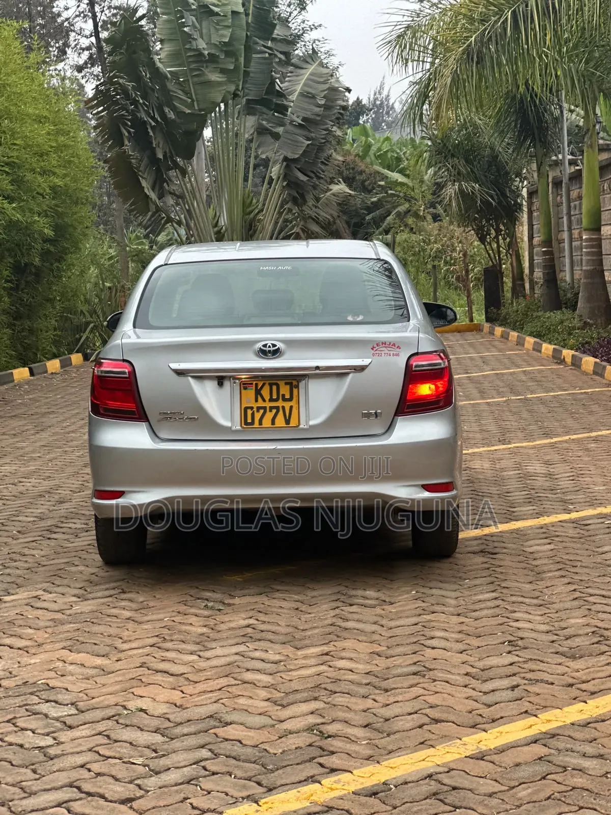 Toyota Axio 2015 Silver
