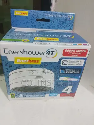 Enerbras Enershower 4T Electric Instant Water Heater Shower
