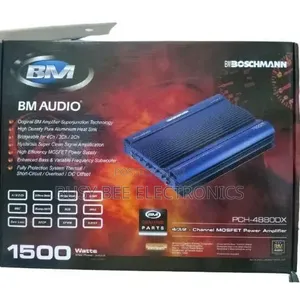 Boschmann 4 Channel MOSFET Power 1500Watts Powerful Amplifier