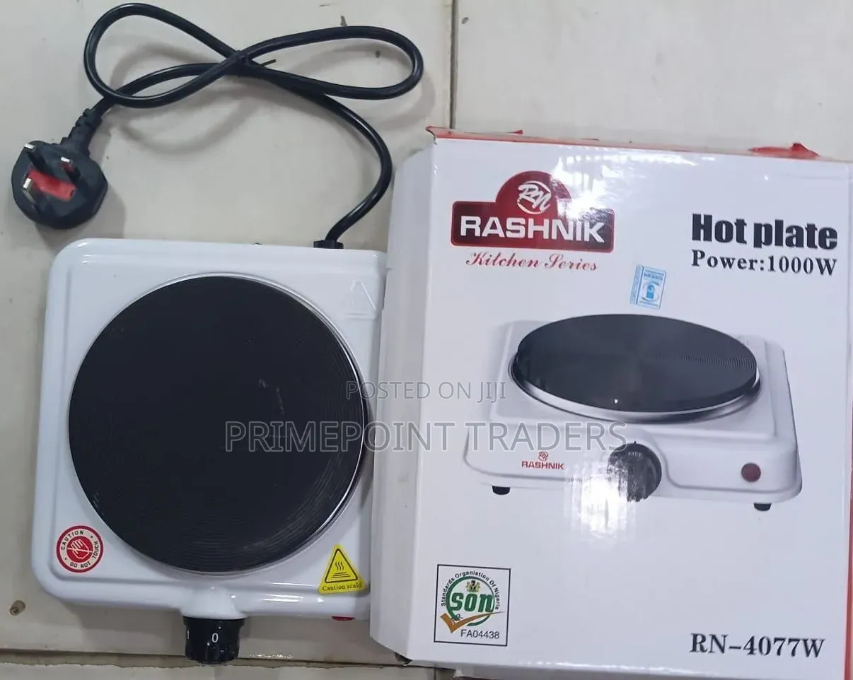 Rashnik Electric Single Hotplate – Compact Efficient Cooking Solutio
