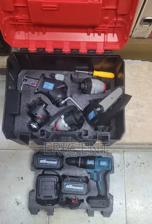 5-in-1 Cordless Multi-Tool Kit + Drill