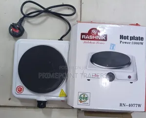 Rashnik Portable Electric Single Burner Hotplate – Fast Heating Ea