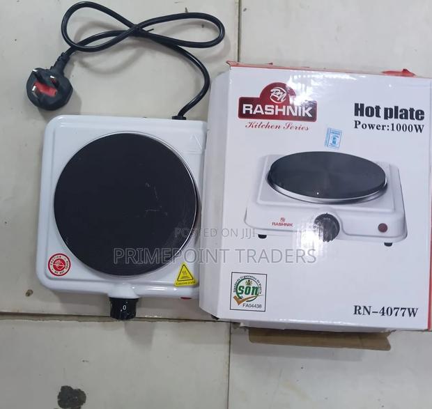 Rashnik Single Electric Hotplate Cooker – Durable, Safe Energy Effi