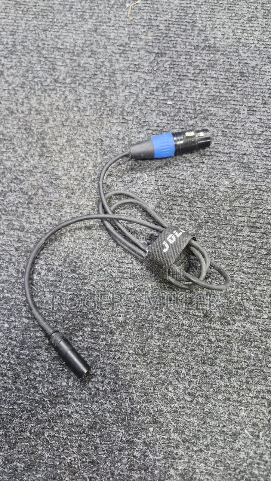 Black Magic XLR Mic Cable