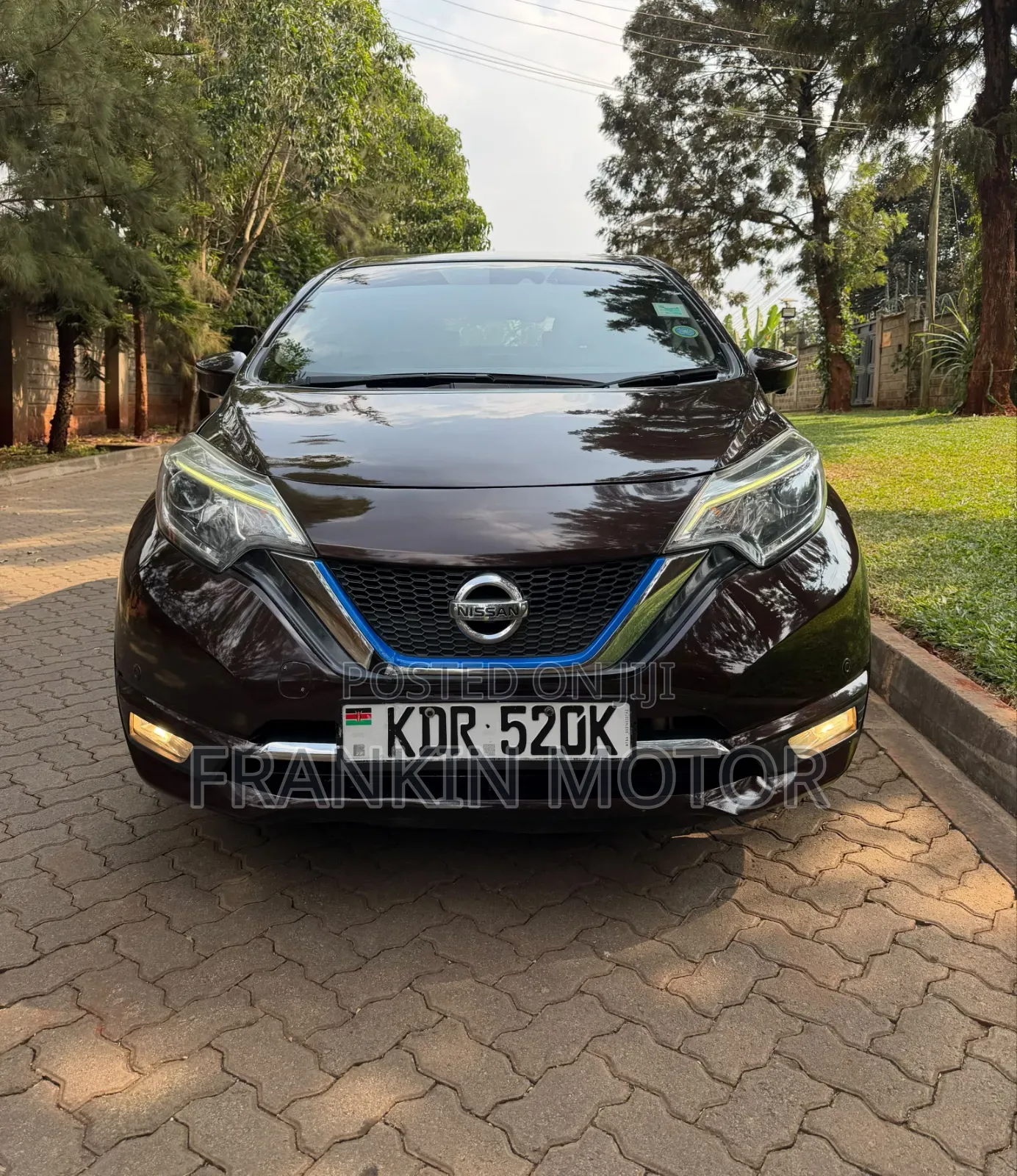 Nissan Note 2017 Burgundy
