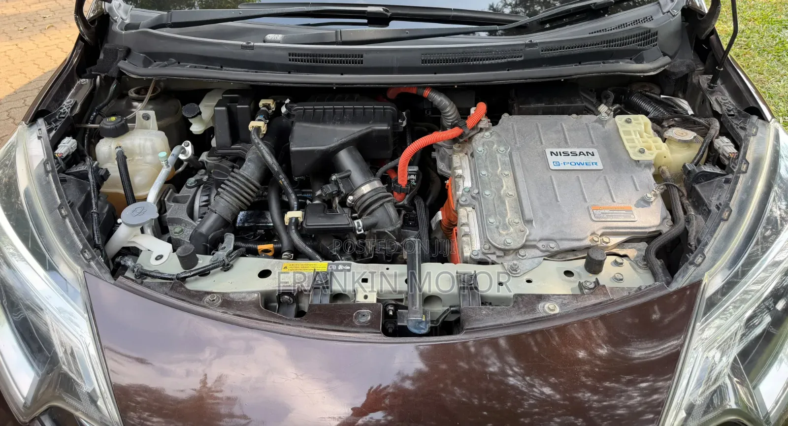Nissan Note 2017 Burgundy
