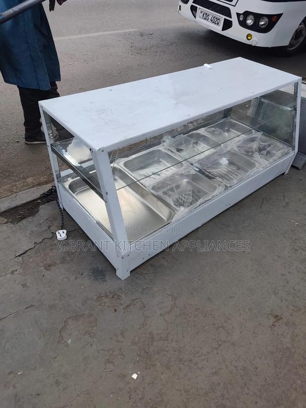 Stainless Steel Display Showcase Warmer - thumbnail 2