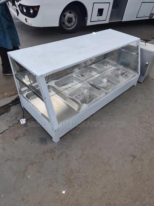Stainless Steel Display Showcase Warmer - thumbnail 3