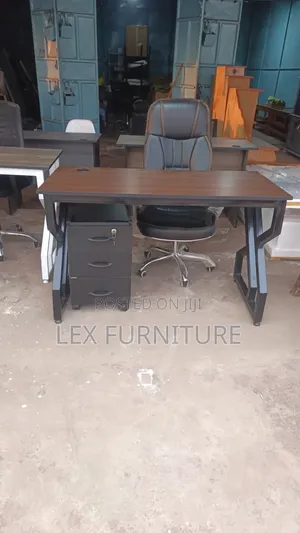 1.2m Metallic Frame Table Combo