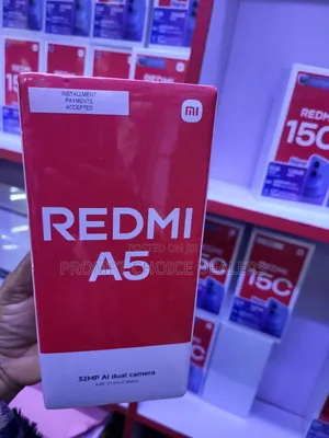 New Xiaomi Redmi A5 4G 64 GB Black