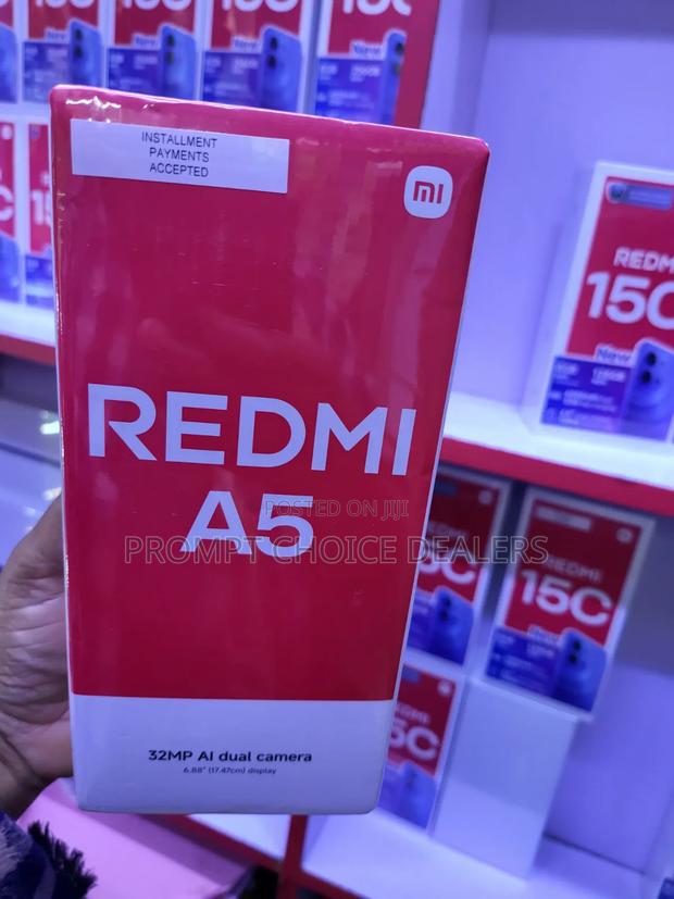 New Xiaomi Redmi A5 4G 64 GB Black - thumbnail 2