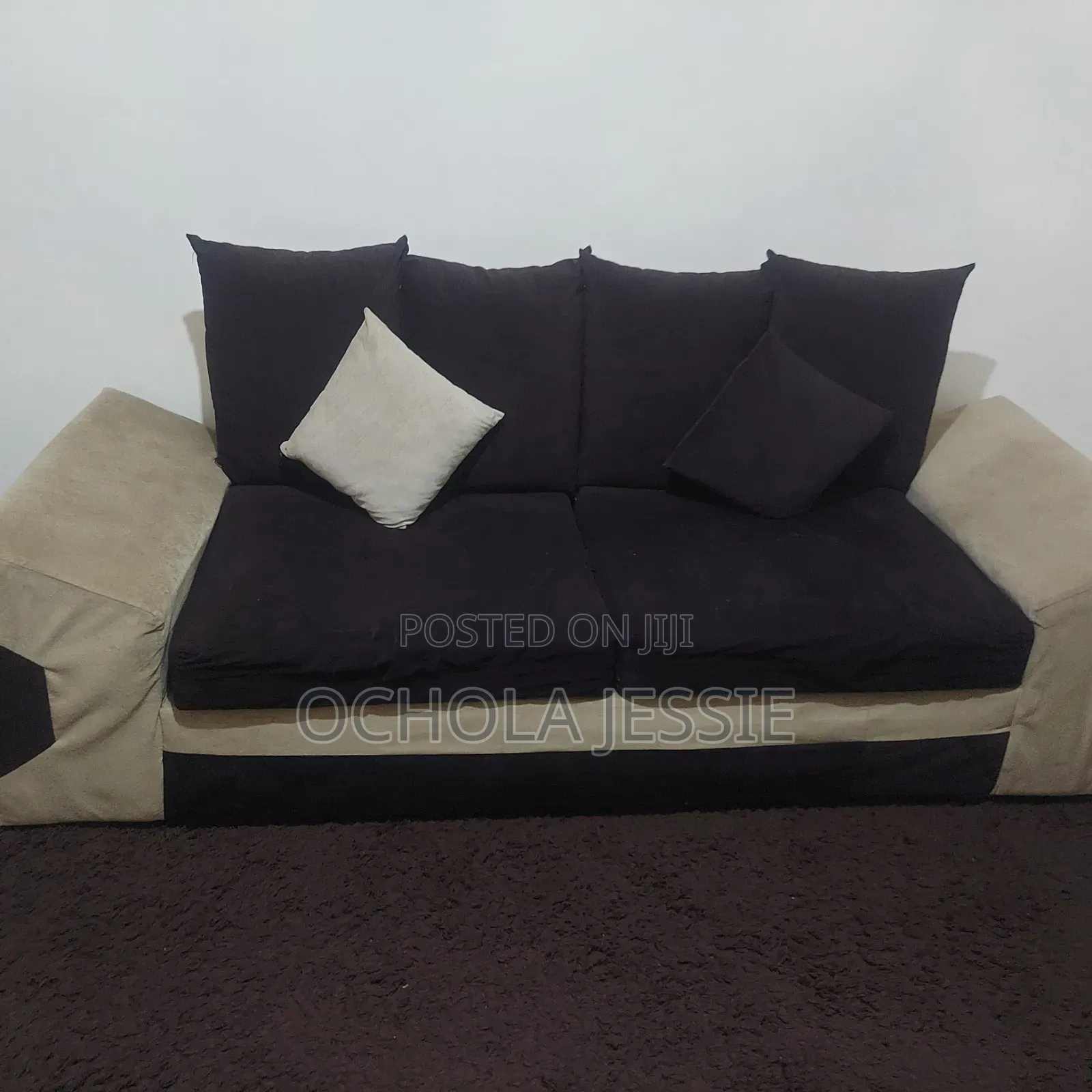 Confortable, in Good Shape Four Seater Sofa