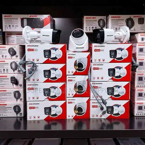 Wide-Angle 2MP Hikvision Smart Hybrid Colored Night Vision Cameras