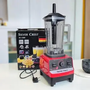 Double Cup Design Silver Crest 2-in-1 Double Cup Blender and Grinder