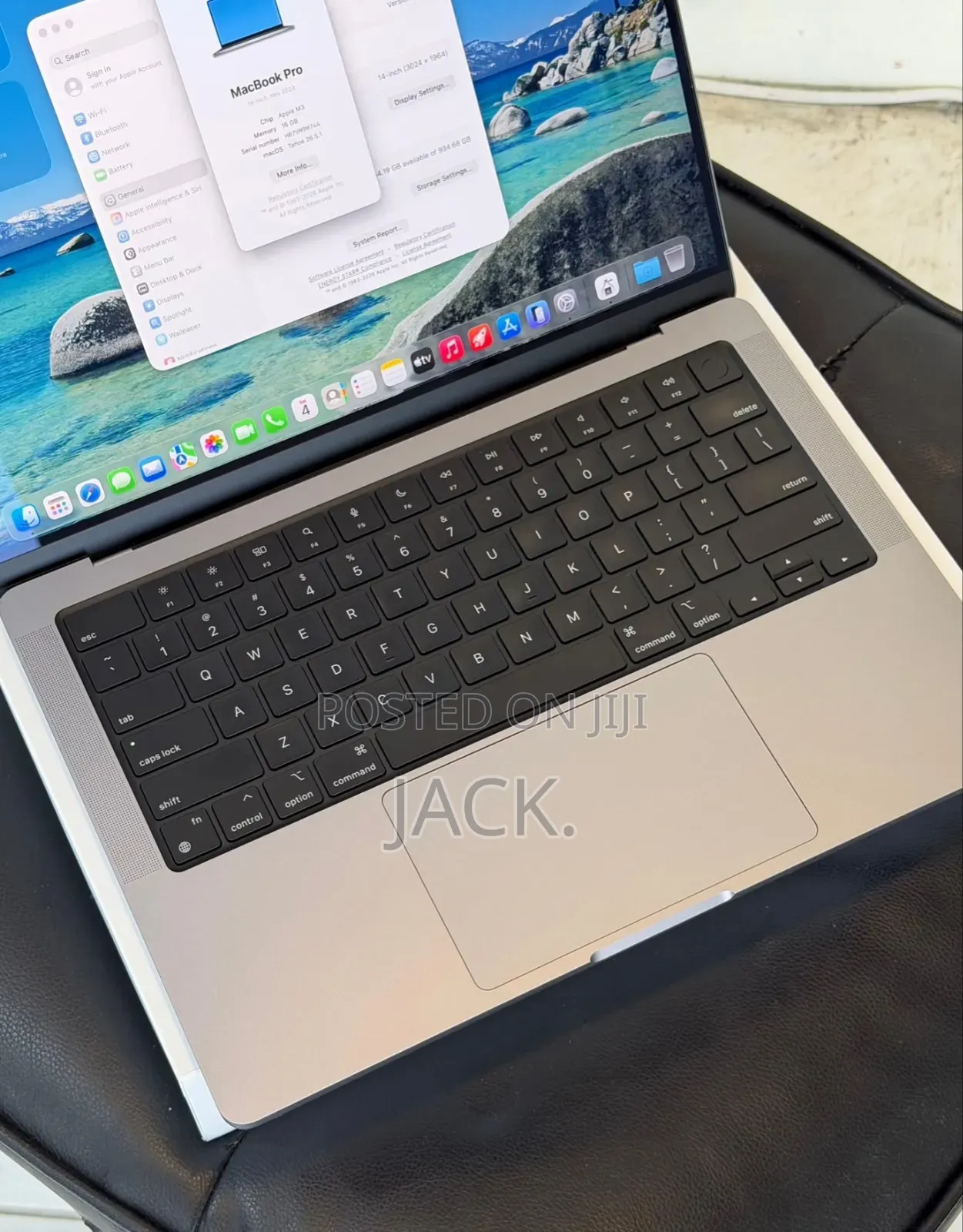 Laptop Apple MacBook Pro 2021 M1 32GB Apple M1 Pro SSD 1T