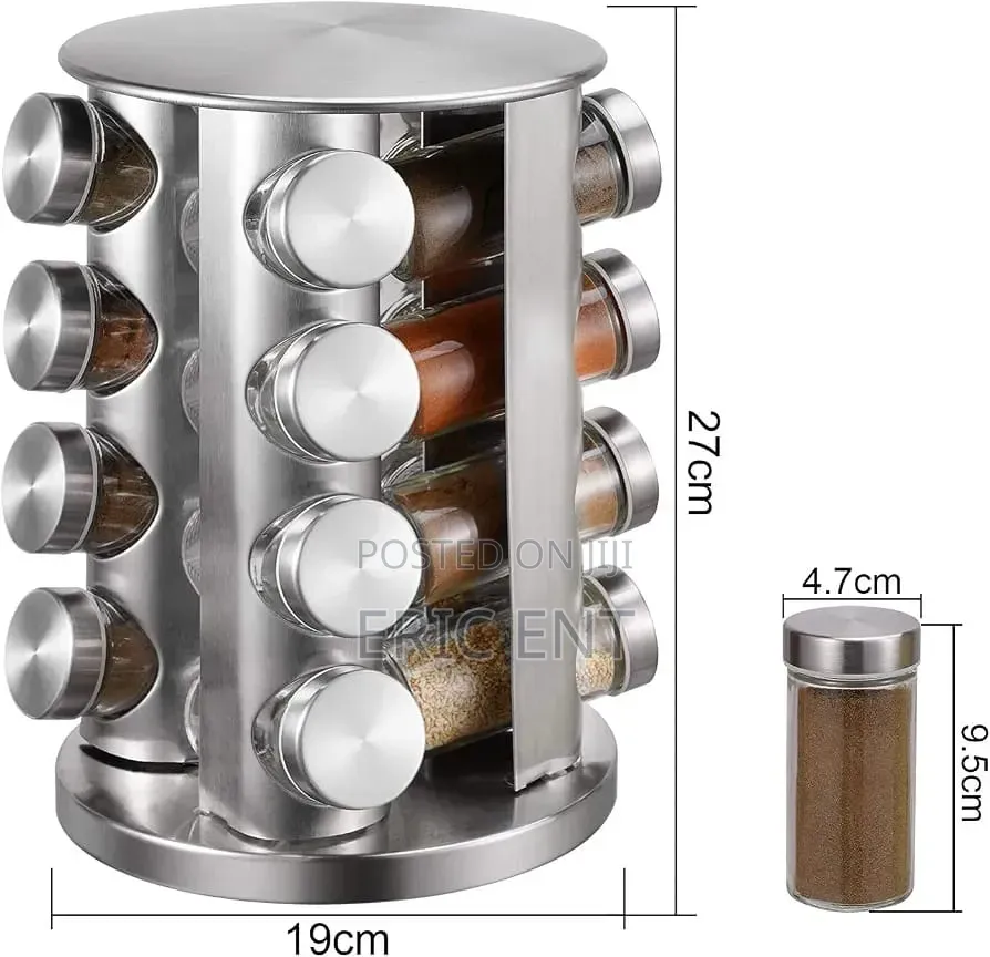 16 Heads Rotating Seasoning/Spice Rack
