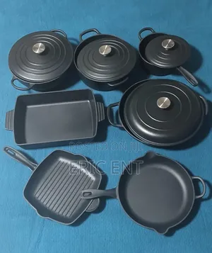 11 PCS Cast Iron Cooking Set