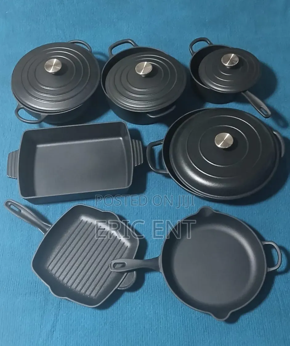 11 PCS Cast Iron Cooking Set