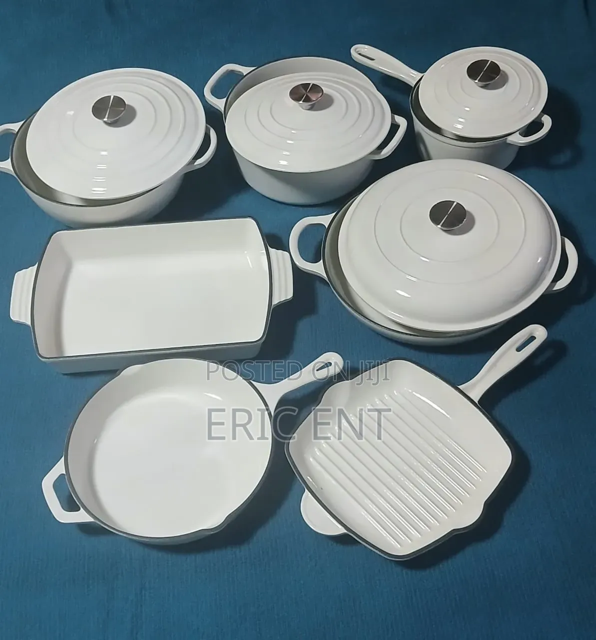 11 PCS Cast Iron Cooking Set