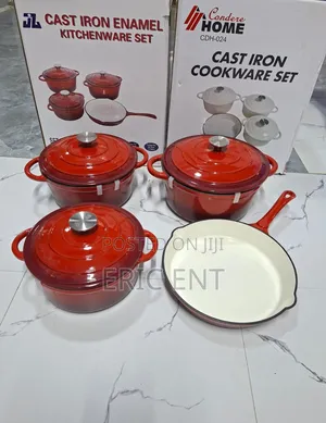 7pcs Cast Iron Cookware Set