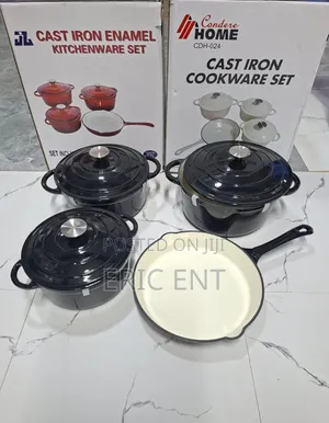 7pcs Cast Iron Cookware Set