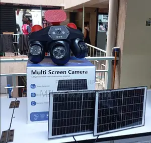 4G Outdoor Solar Camera Waterproof PTZ 4 Lens