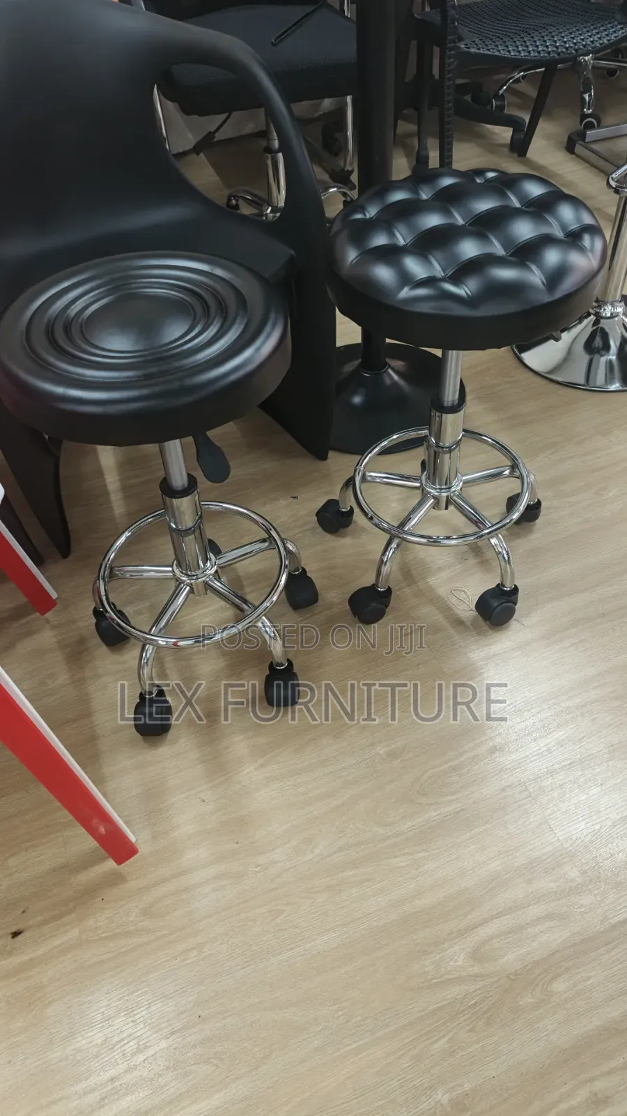 233 Black Barstool/Kitchen Stool
