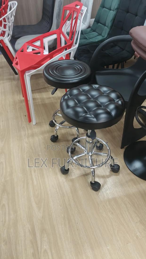 233 Black Barstool/Kitchen Stool - thumbnail 2